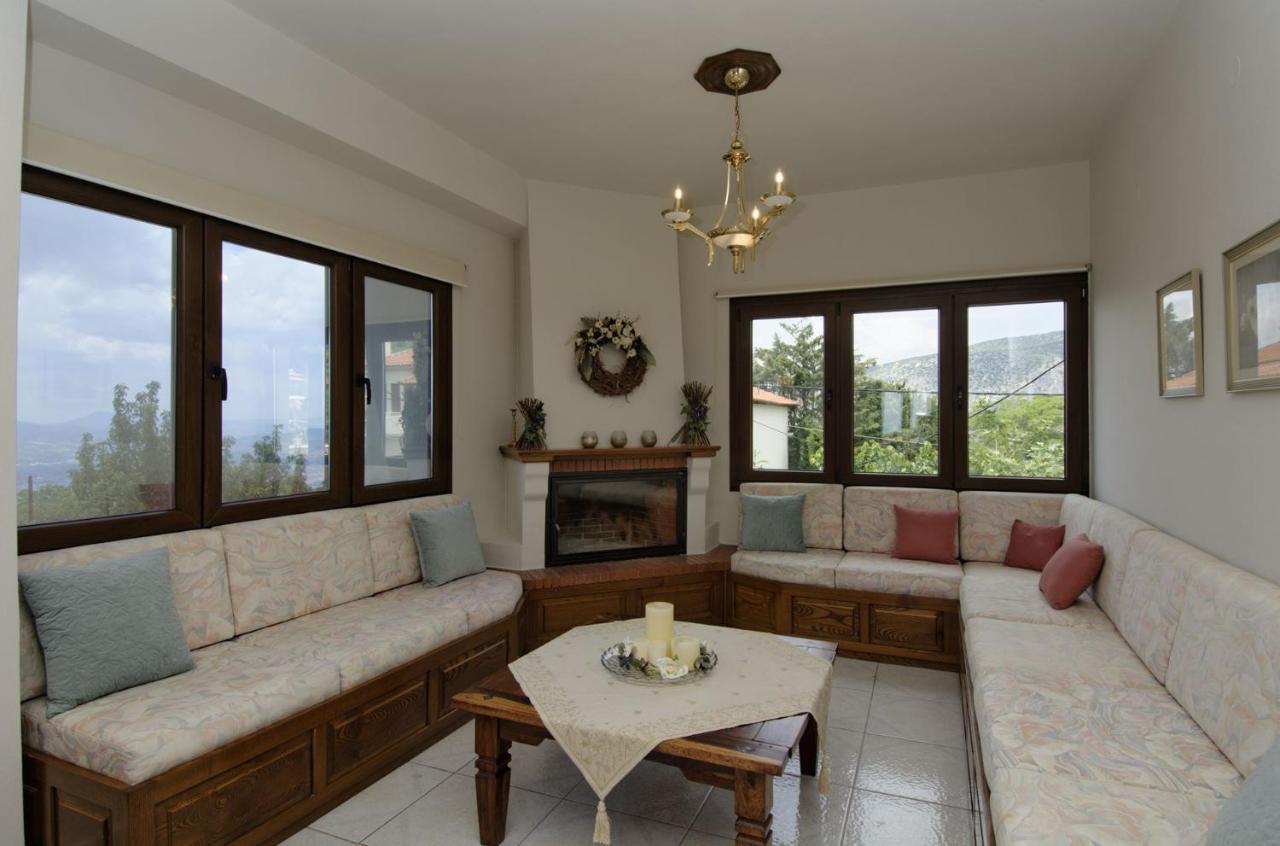 Iatrou House- Villa With Incredible View Πορταριά Εξωτερικό φωτογραφία