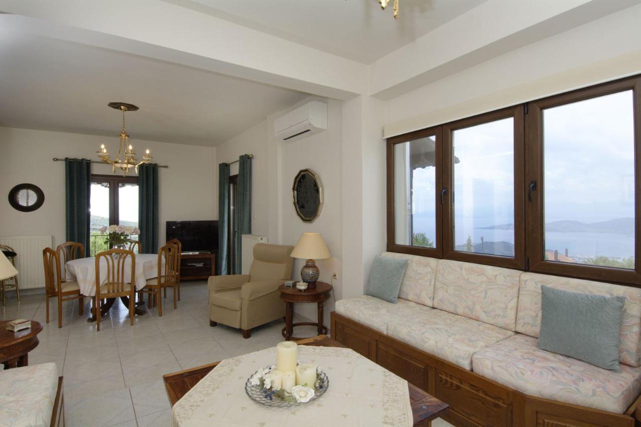 Iatrou House- Villa With Incredible View Πορταριά Εξωτερικό φωτογραφία